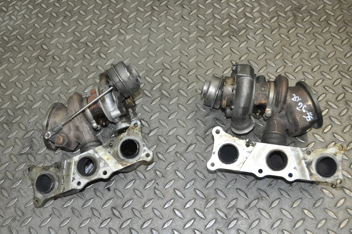 BMW 7 F01 740i 2012 Turbo Turbocharger Pair Kit 224kW 7593022 7593023 11326911