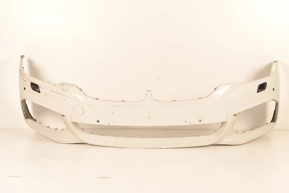 BMW 5 G30 2017 LHD M Sport Front End Bumper White 8064928 51118064928 12298469