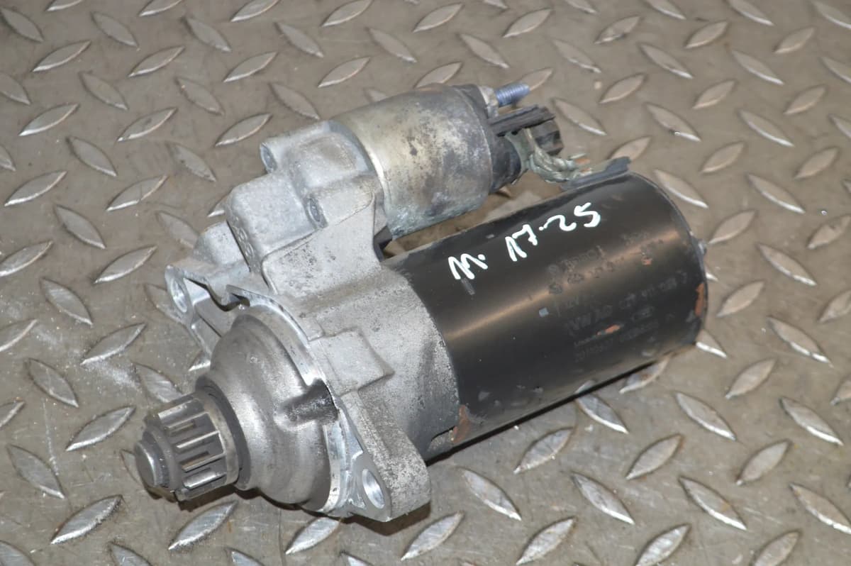 AUDI A1 8X 1.4 TFSI 2011 RHD Engine Starter Motor 02t911024j 13339115