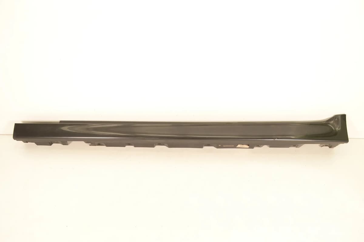 BMW 5 F10 520d 2011 RHD Side Skirt Left Near Side Black 7184773 13585175