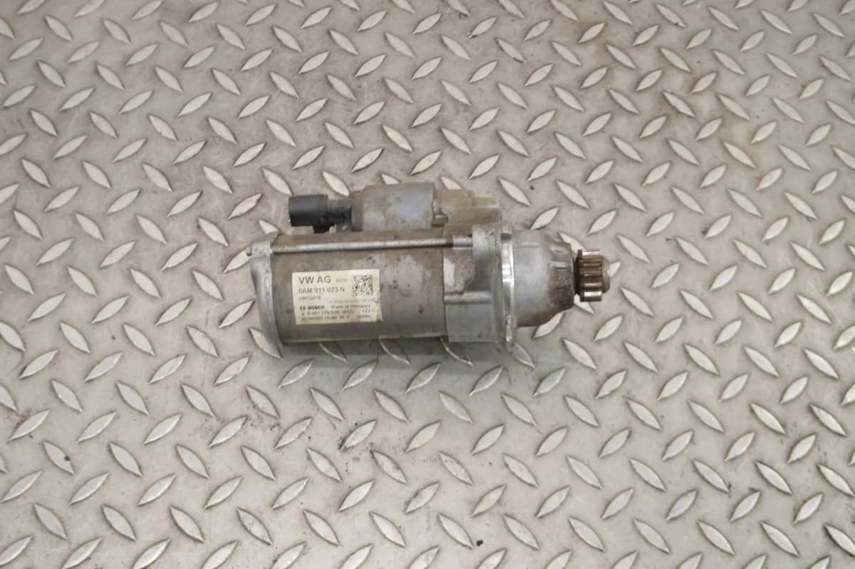 VW Golf mk7 5G 1.0 TSI 2018 RHD Engine Starter Motor 0AM911023N 14557828