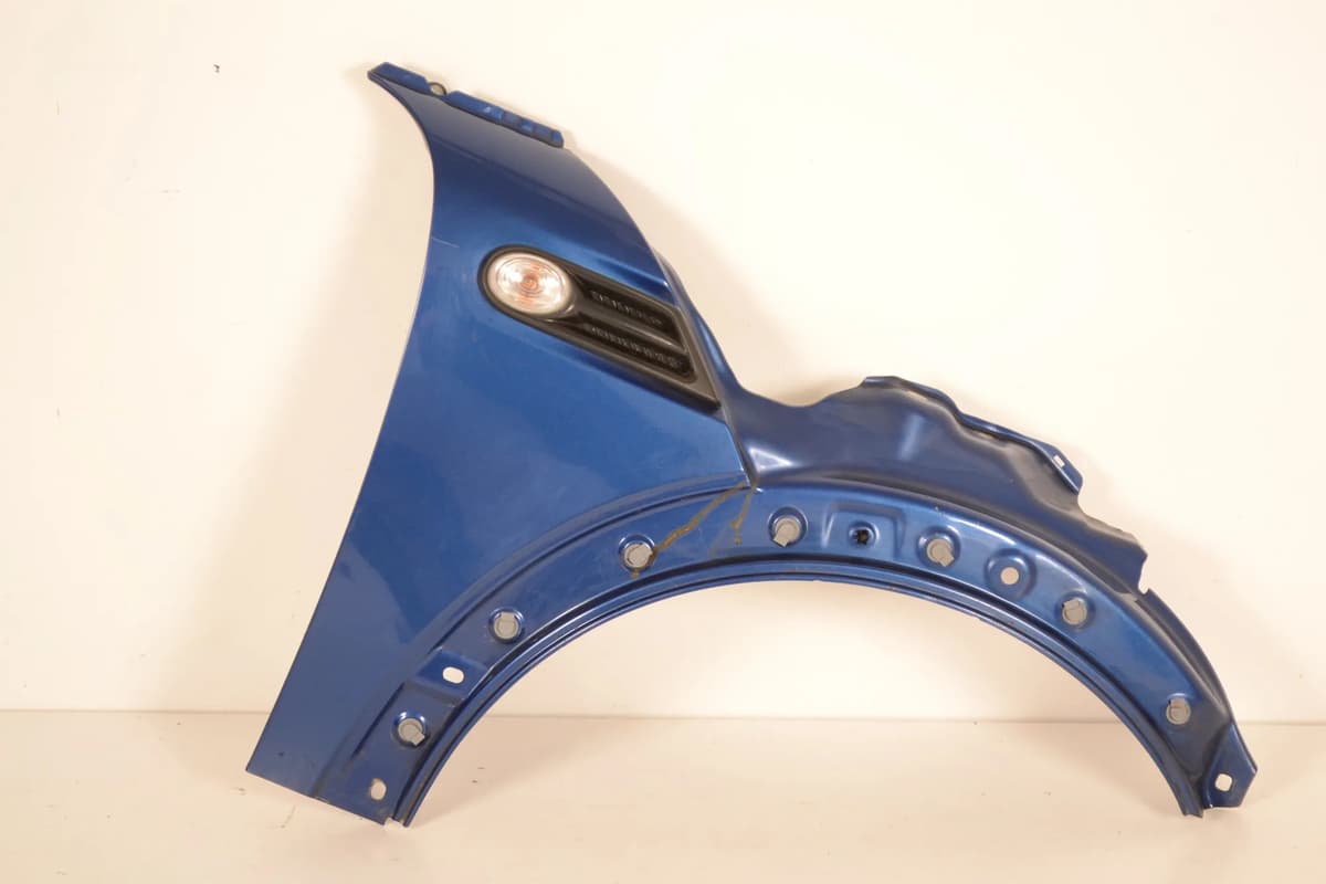 Mini Cooper D R56 2012 RHD Front Right Wing Fender Blue 15062600