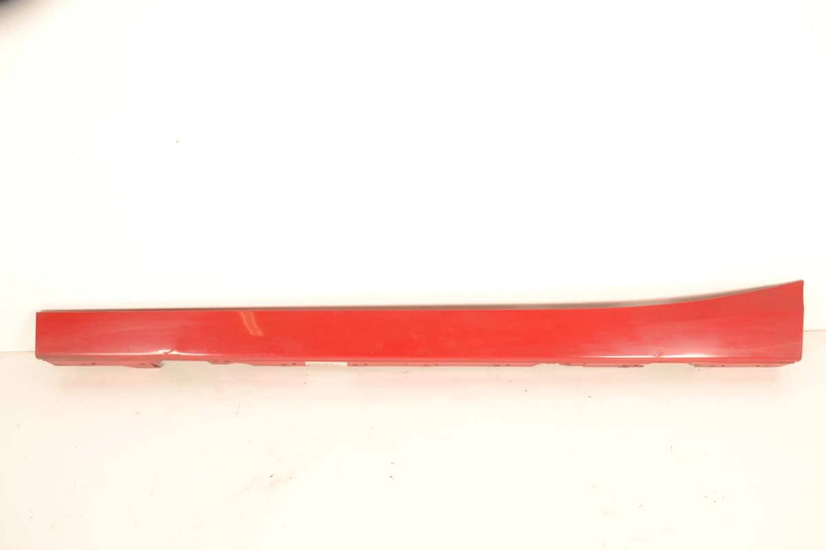 BMW 1 F20 116i 2011 RHD Side Skirt Left Red 15403225