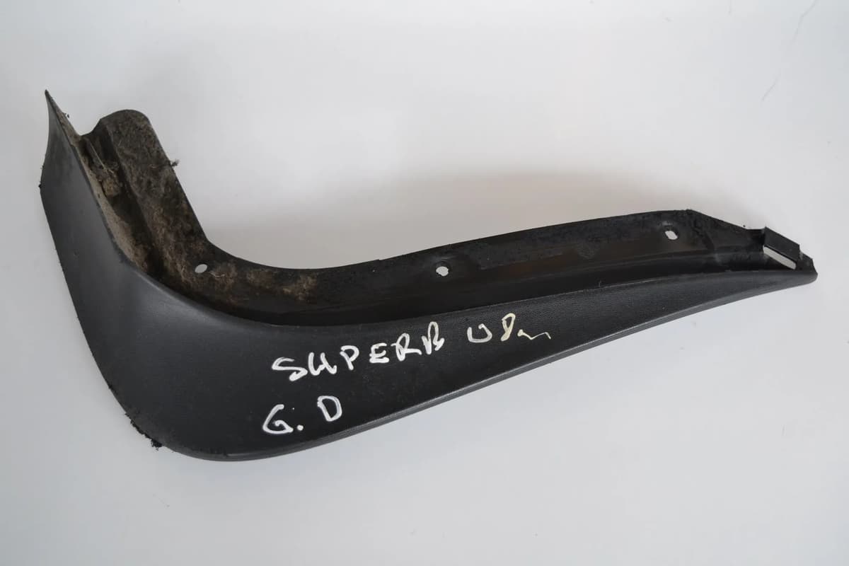 SKODA SUPERB 3T 1.9 TDI 2008 RHD Rear Right Mud Guard Shield 3T5821822 1648201