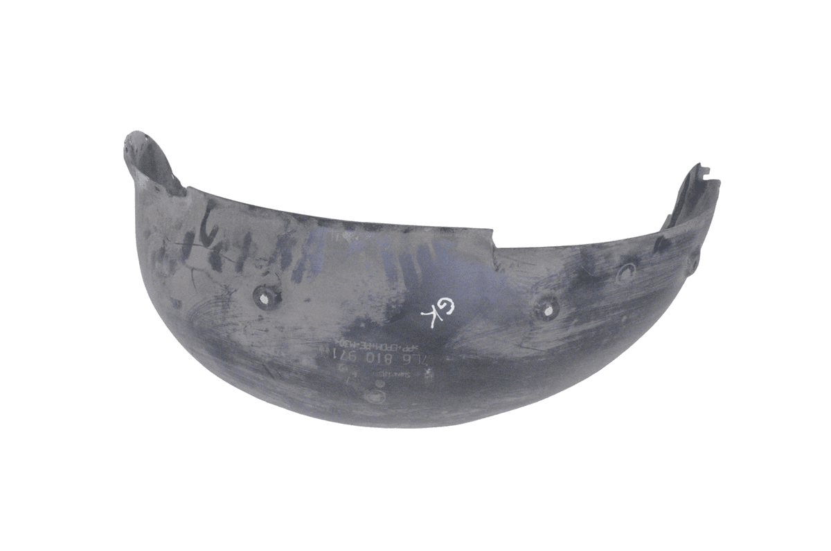 VW Touareg Wheel Arch Liner Rear Left 7L6810971A 7L 3.0 TDI 2009 RHD 17743343