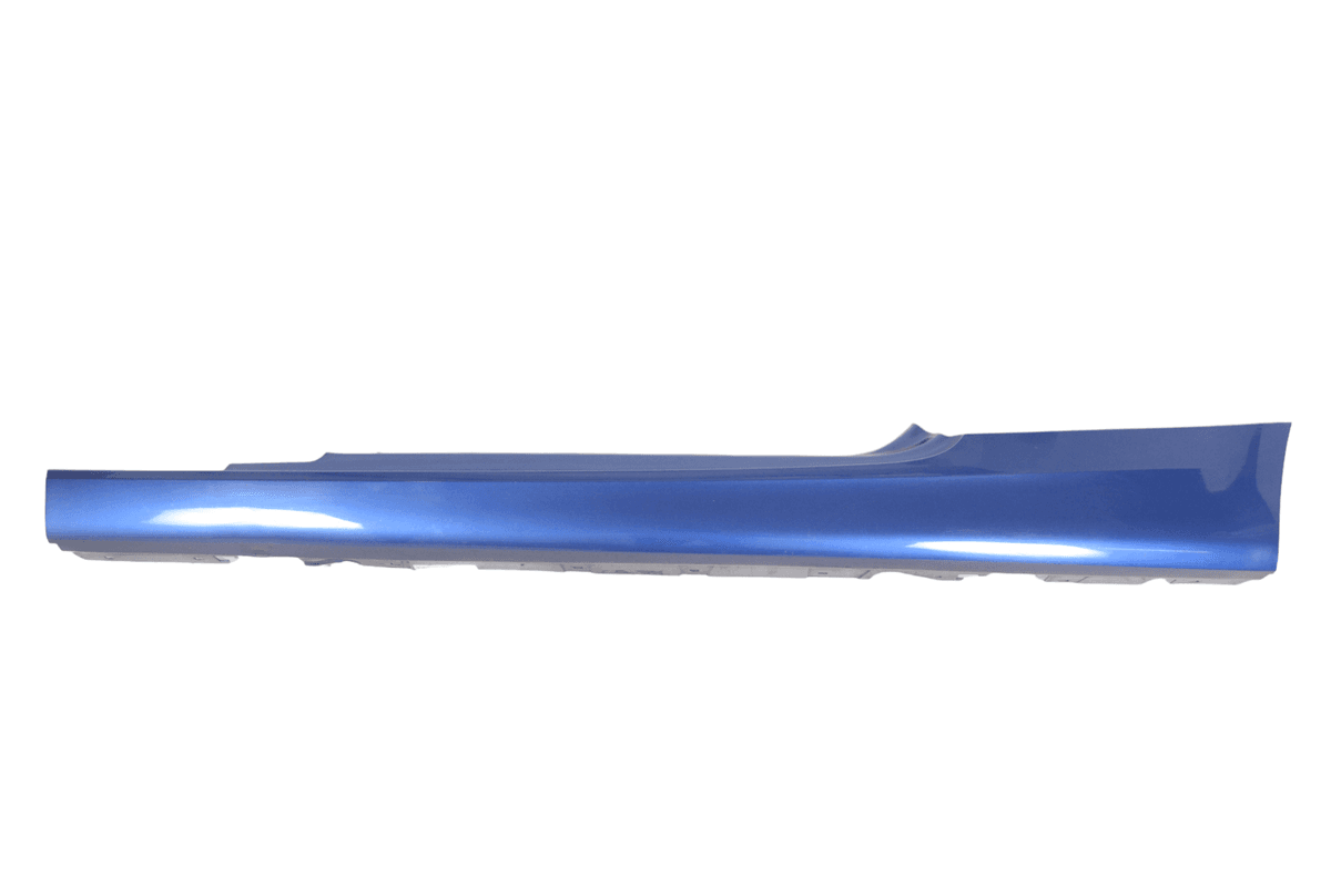 BMW E92 Side Skirt Left Montegoblau A51 7130873 330d 2007 RHD 20287501