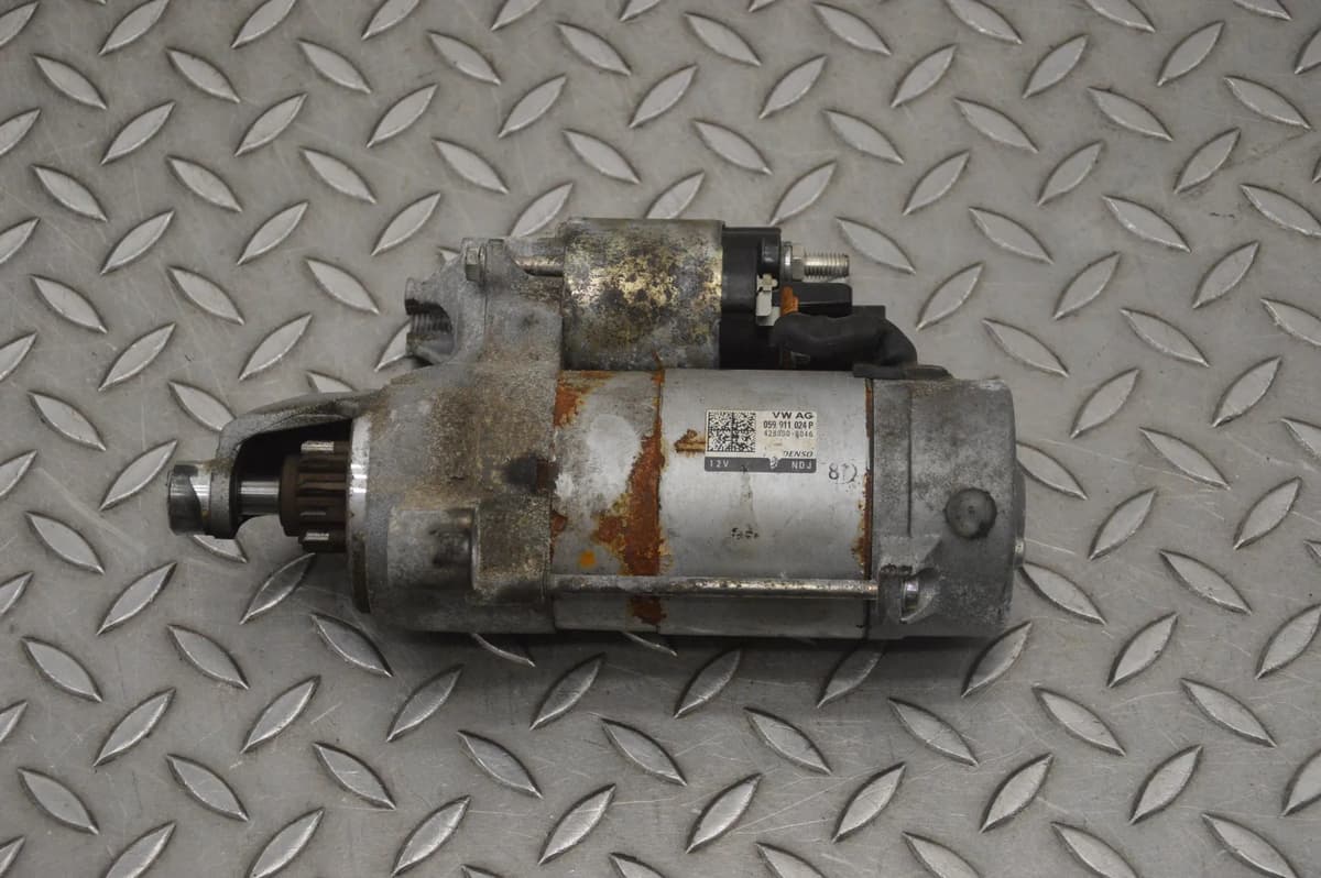Audi A8 Starter Motor 059911024P 4H 3.0 TDI 2015 RHD 21572979
