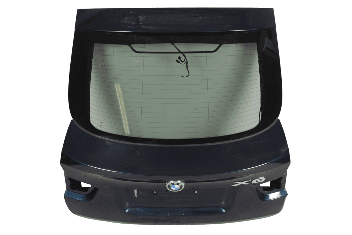 BMW X6 Tailgate Boot Lid Midnight Blue E71 40d 2013 RHD 22270001