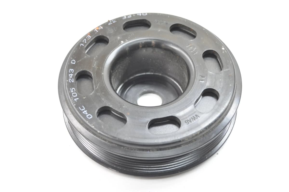 Audi A1 Engine Crankshaft Pulley 04C105243D 8X 1.4 TFSI 2016 LHD 2339401