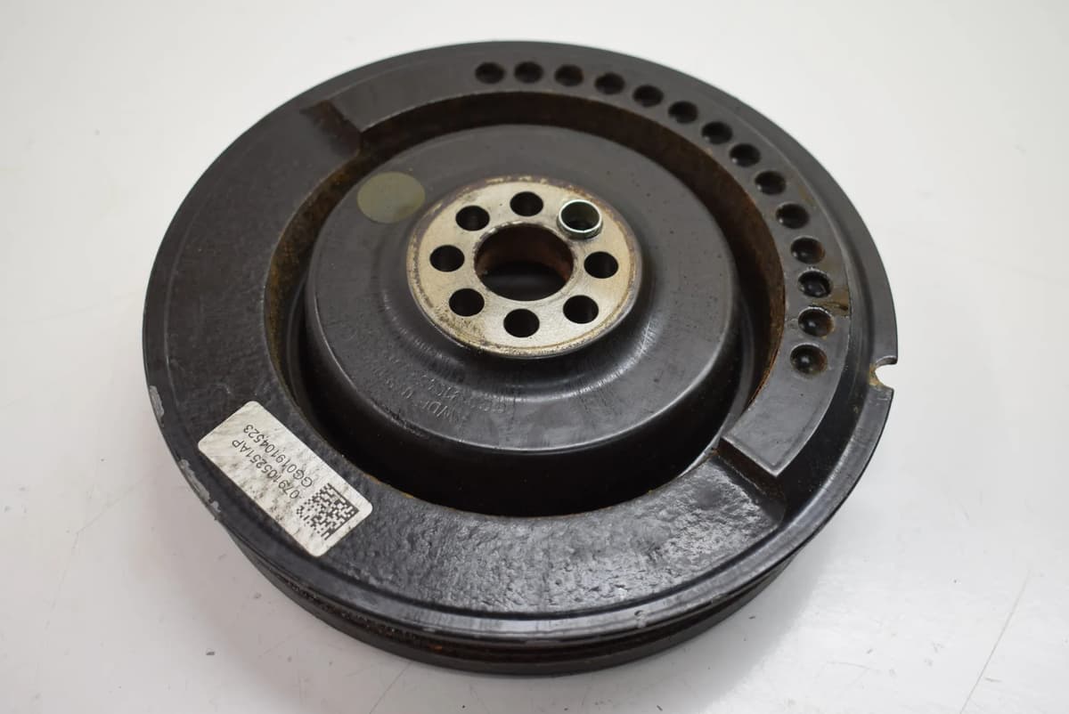 Audi S6 Crankshaft Vibration Damper Pulley 079105251AP C7 2013 LHD 2414738