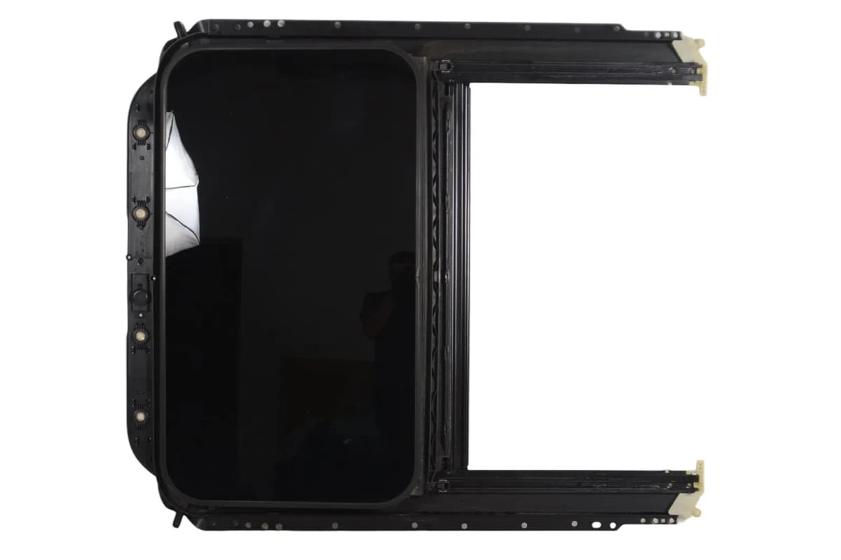 Porsche Panamera S Sunroof Frame Glass Assembly 2011 LHD 25834156