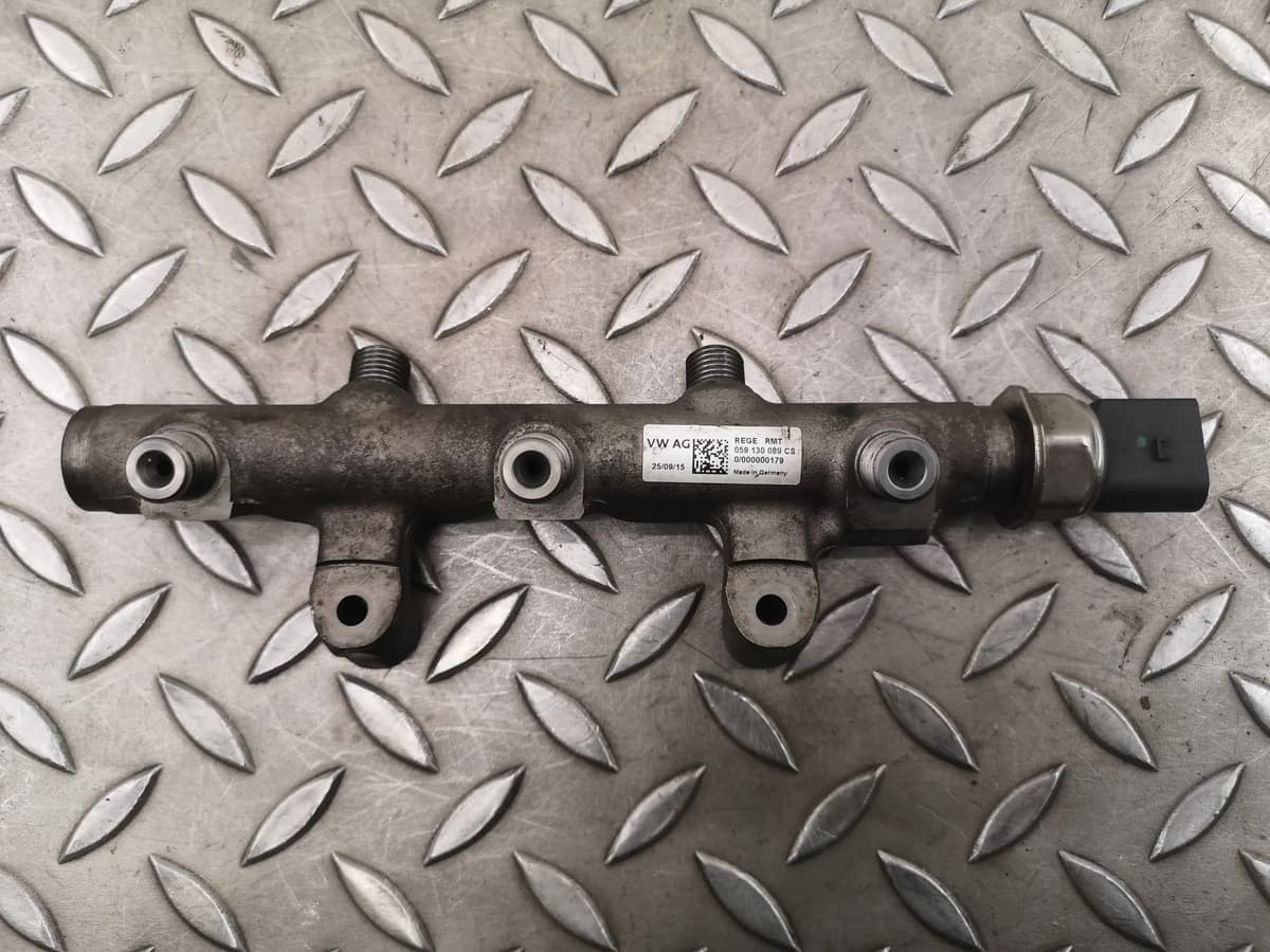 Audi A6 4G C7 3.0 TDI Fuel Injection Rail 059130089CS 160kW 2015 28485633