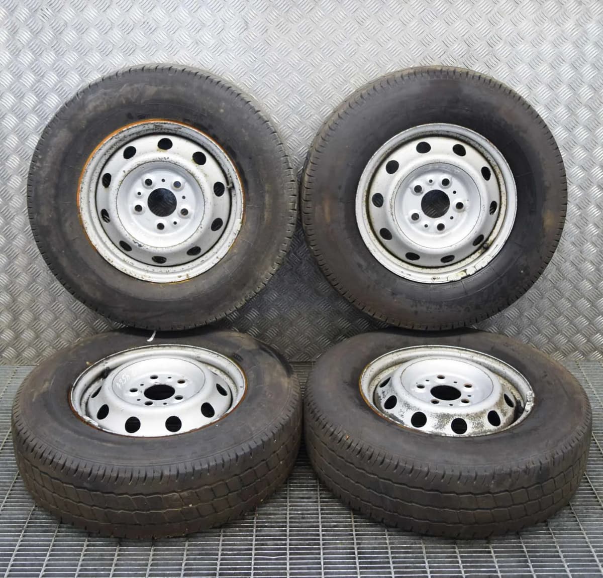 CITROEN JUMPER Furgon Alloy Wheel Set A4473612 2.2 Diesel 96kw 2013 10010213