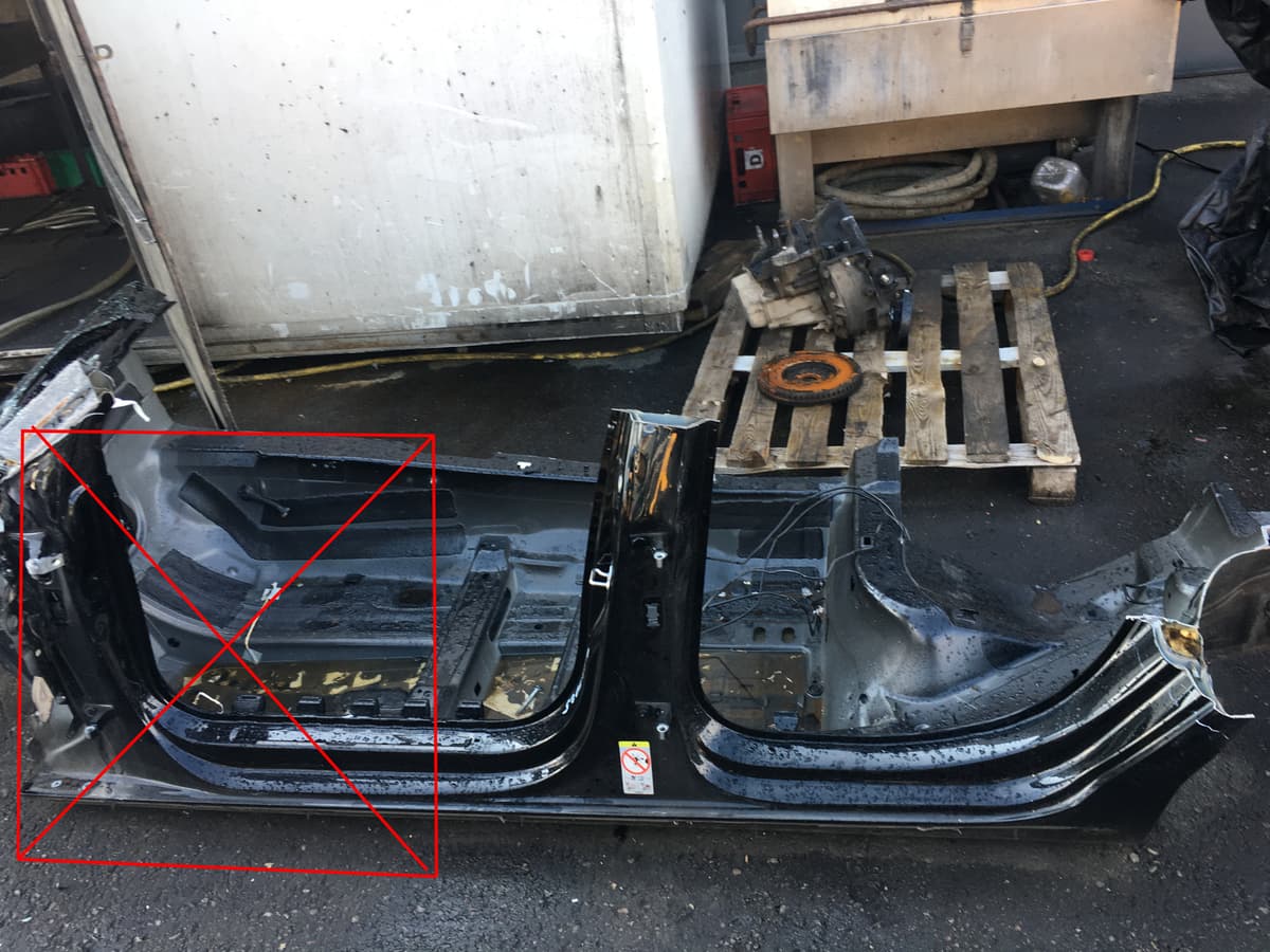 AUDI A4 8W2, B9 2018 Left Side Sideskirt