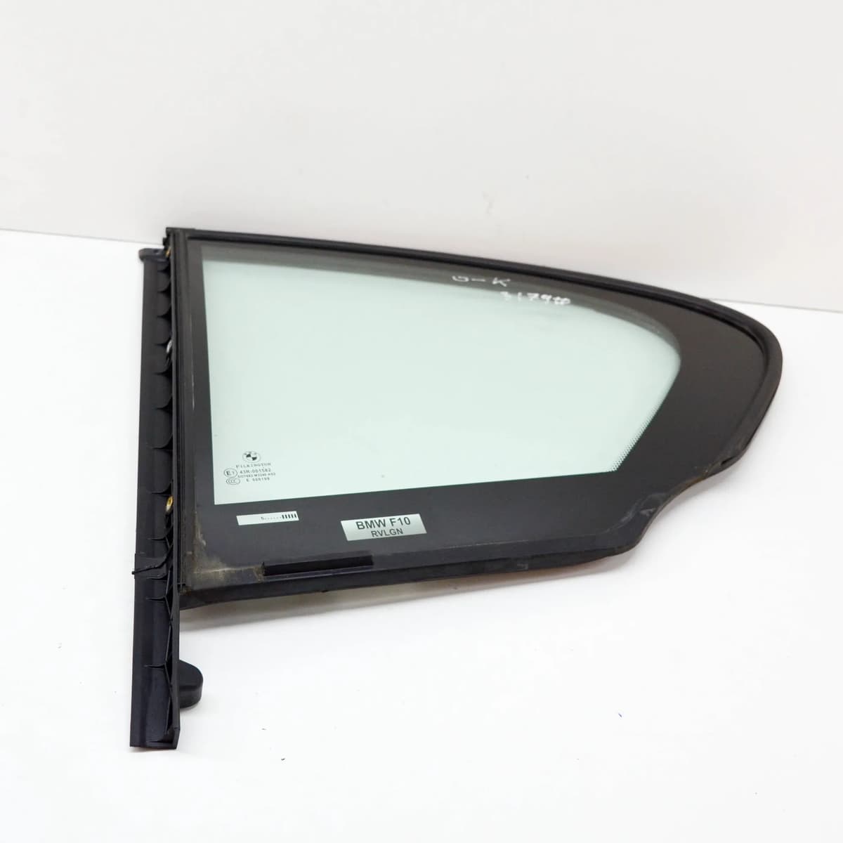BMW 5 F10 Rear Left Door Triangle Window Glass 43R-001582 AS2 7311245 2015