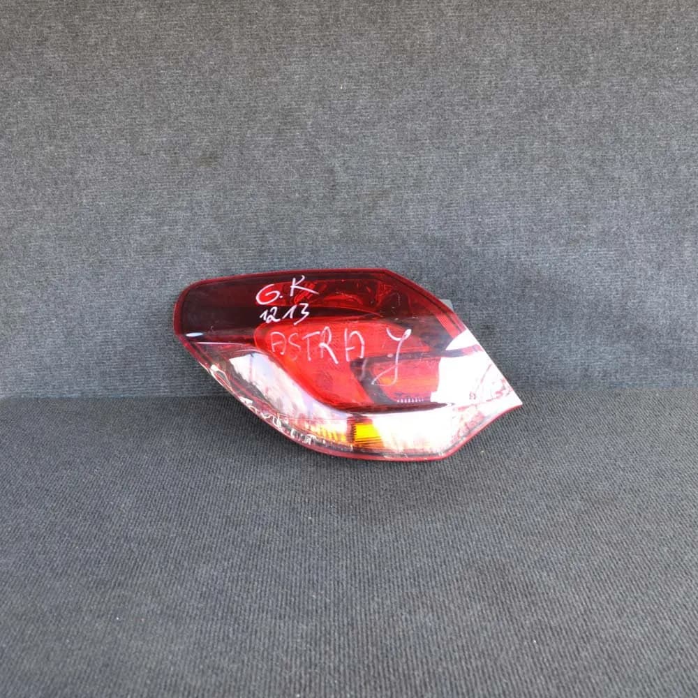 OPEL ASTRA J 2012 Rear Left Tail Light 13309578