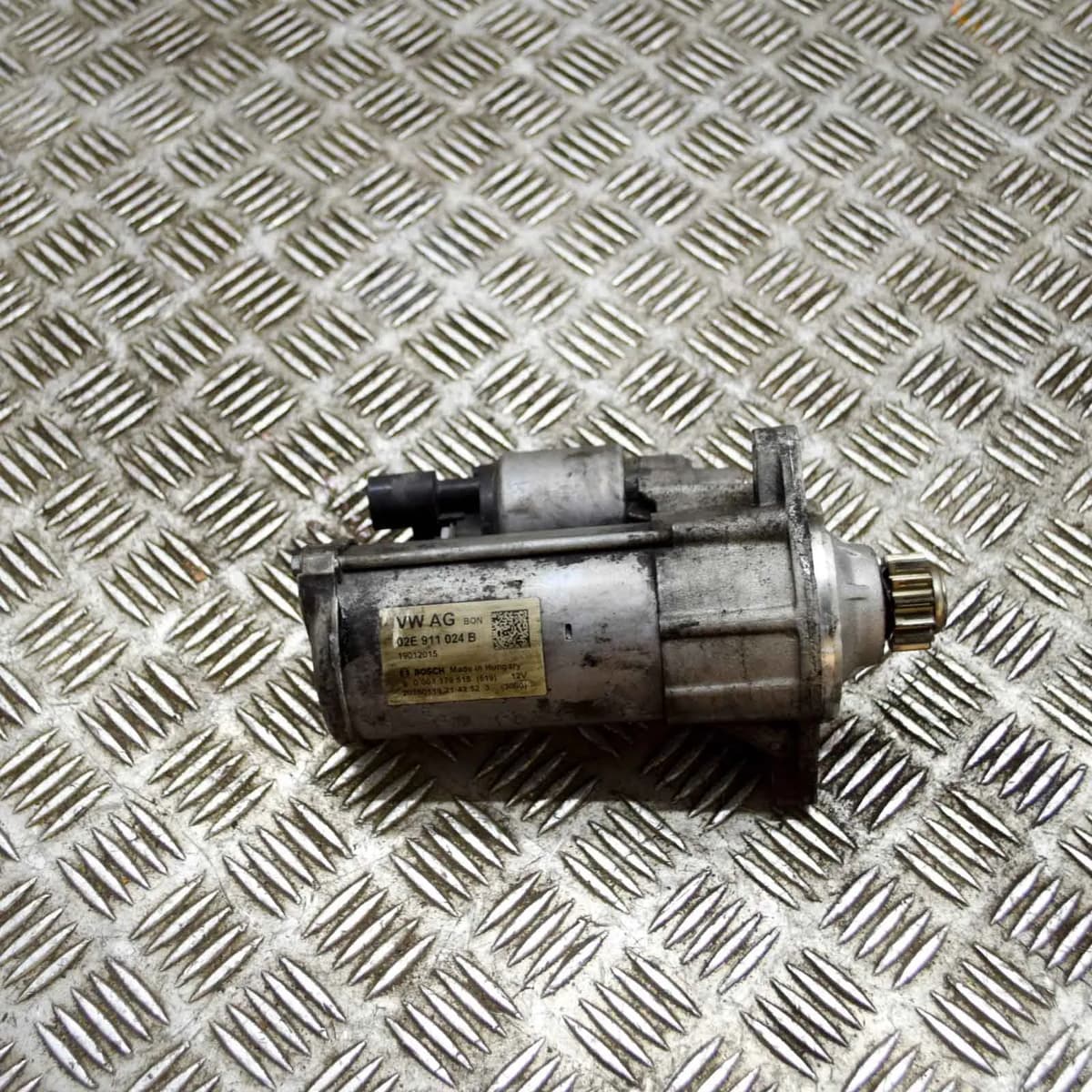 VOLKSWAGEN GOLF MK7 Starter Motor 0001179518 02E911024B 2.00 Petrol 221kw 2015