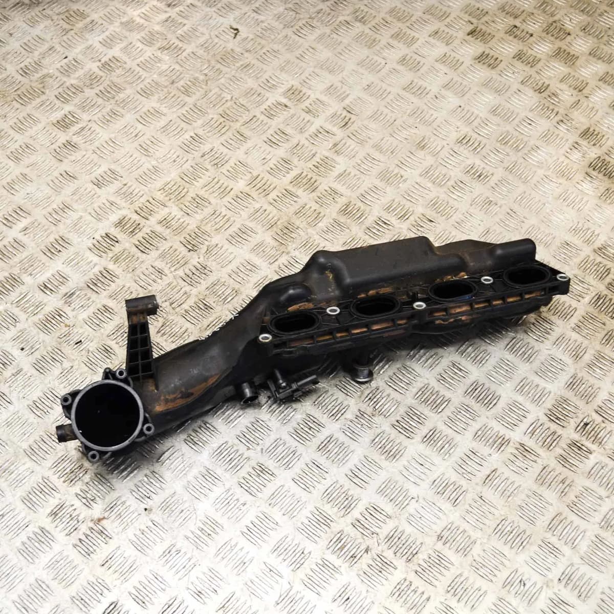 BMW 7 F01 Left Intake Manifold 7555666 7585492 A2C53384966 4.4 P 300kw 2011