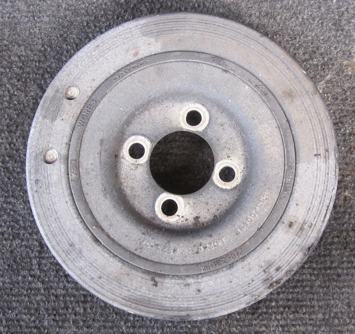 OPEL CORSA D 2008 Crankshaft Pulley 8623-07