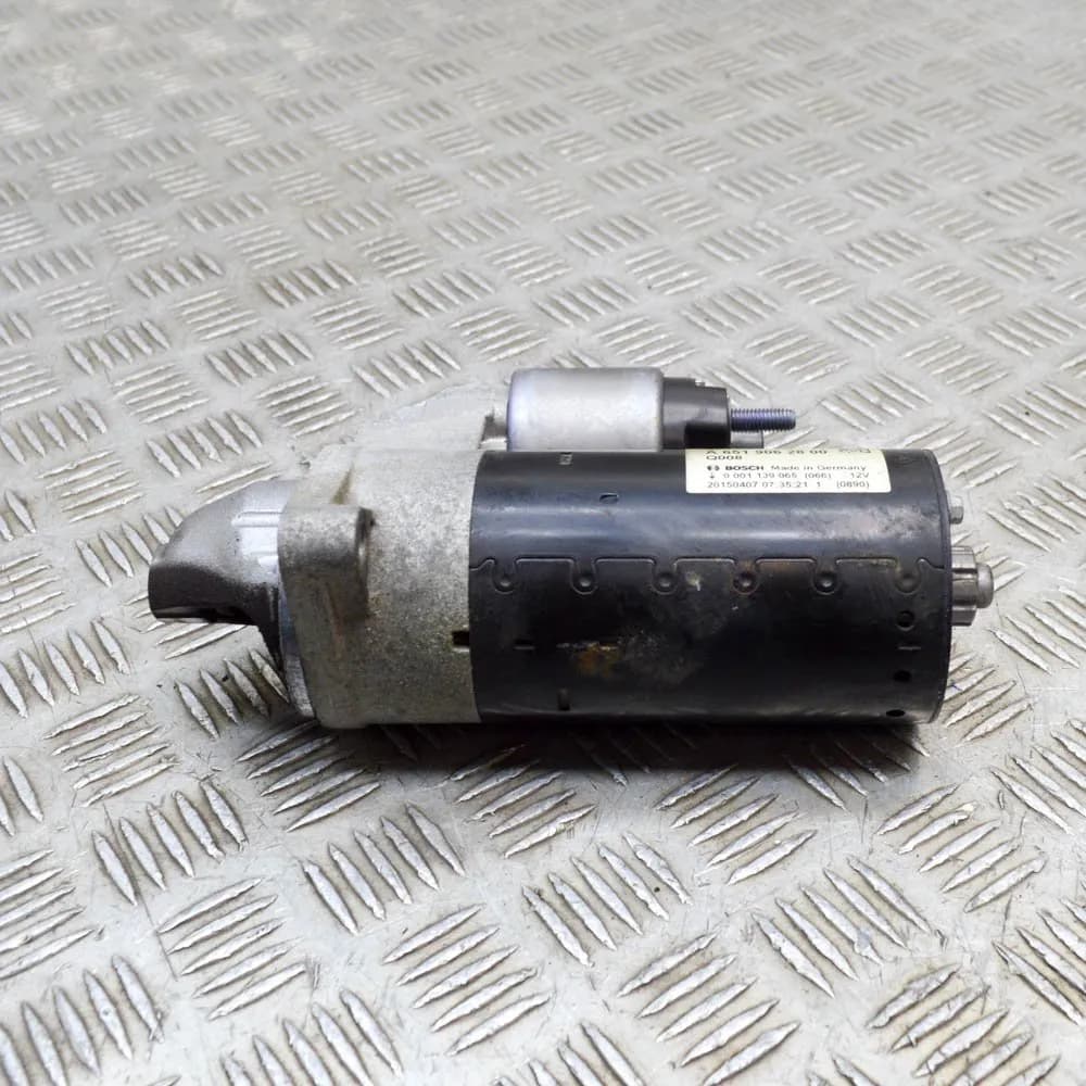 MERCEDES-BENZ E T-Model S212 220 BlueTEC Starter Motor A6519062800 130kw 2015
