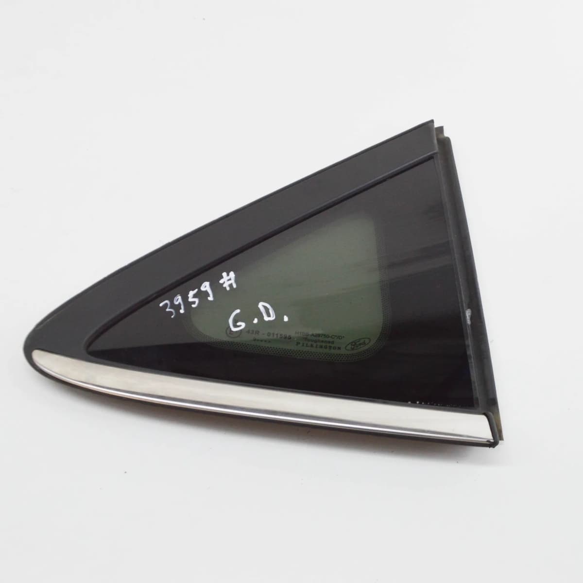FORD FIESTA MK7 Rear Right Quarter Window H1BB-A29750-C 43R-011595 1.0i 2019