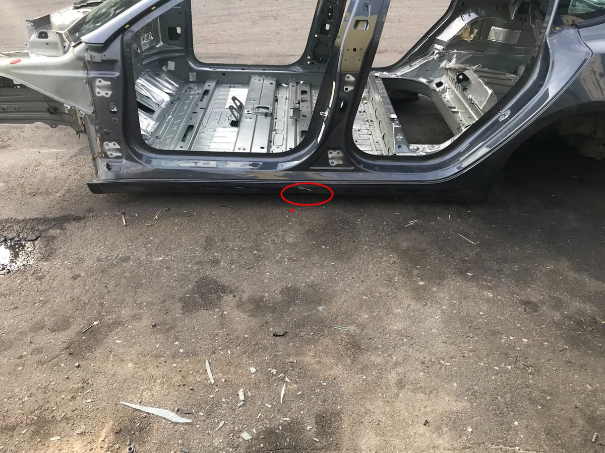 TESLA MODEL 3 2021 Left Side Sideskirt