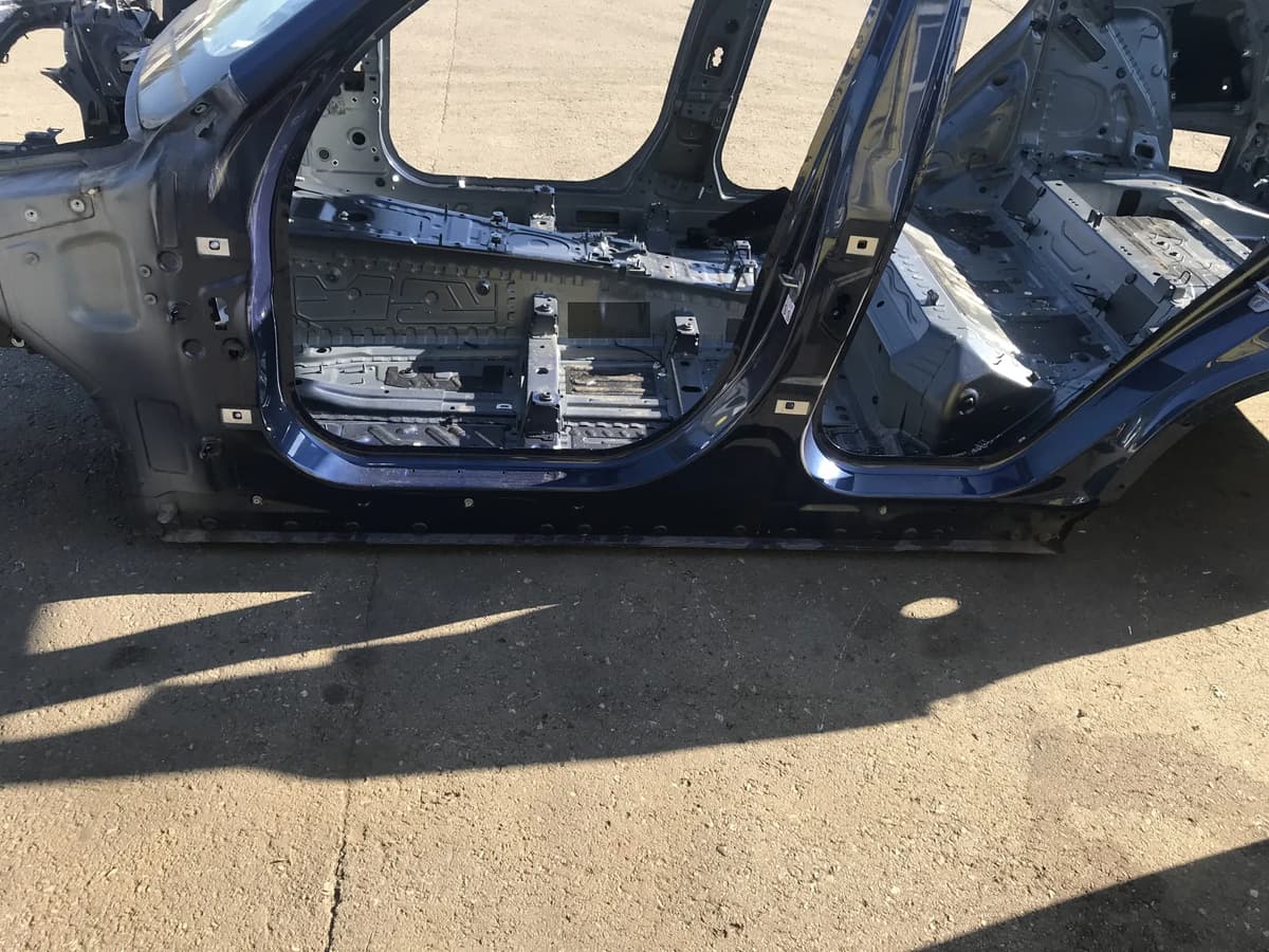 BMW iX3 G08 2021 Left Side Sideskirt