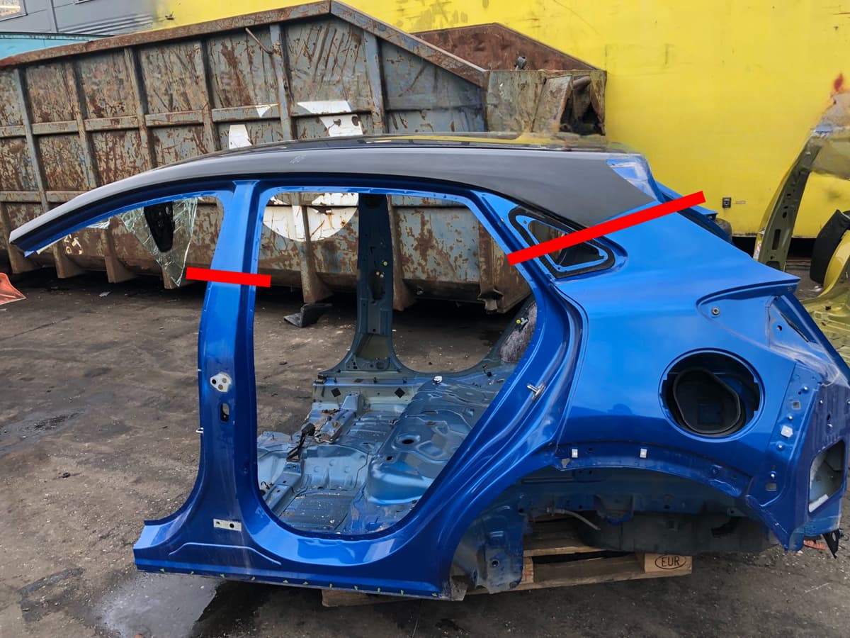 FORD PUMA J2K, CF7 2020 Rear Left Quarter Panel