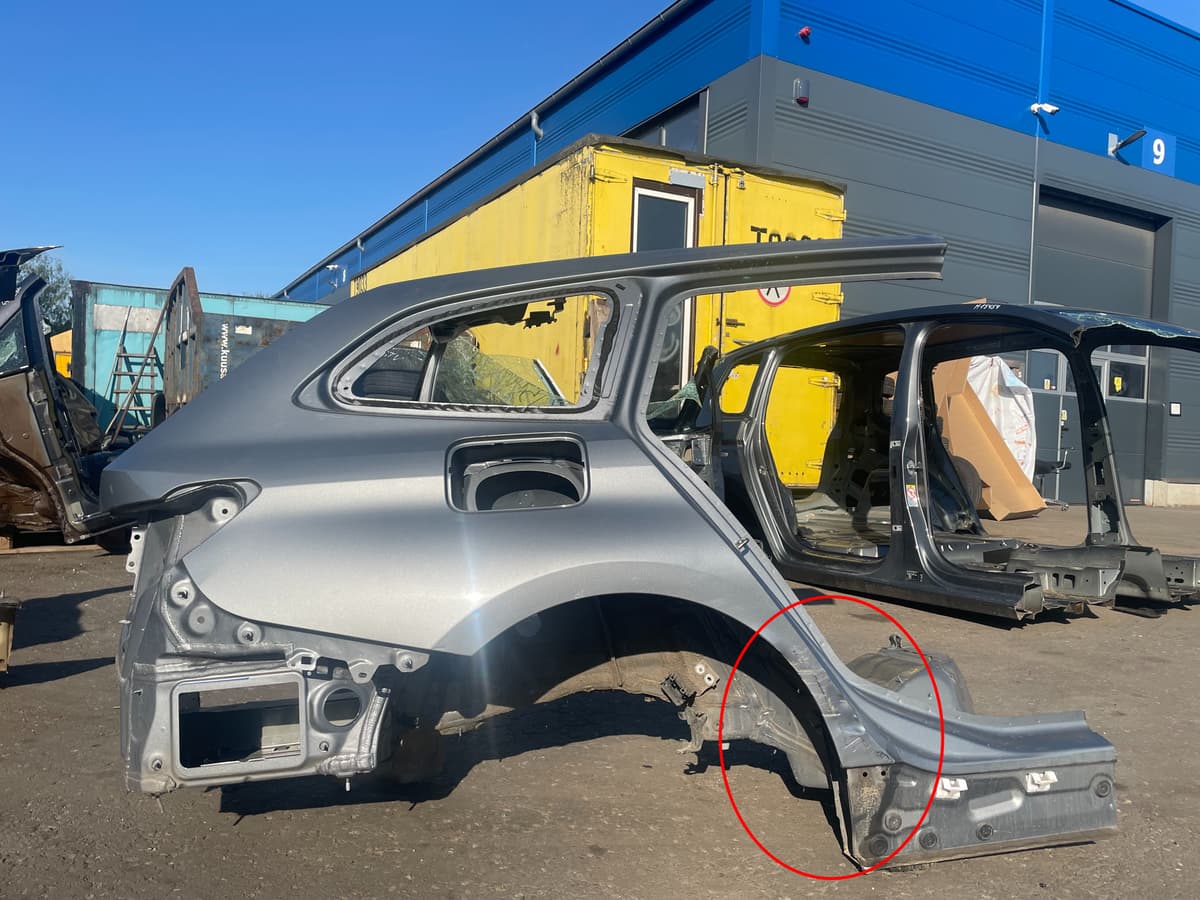 BMW 3 Touring G21 2022 Rear Right Quarter Panel