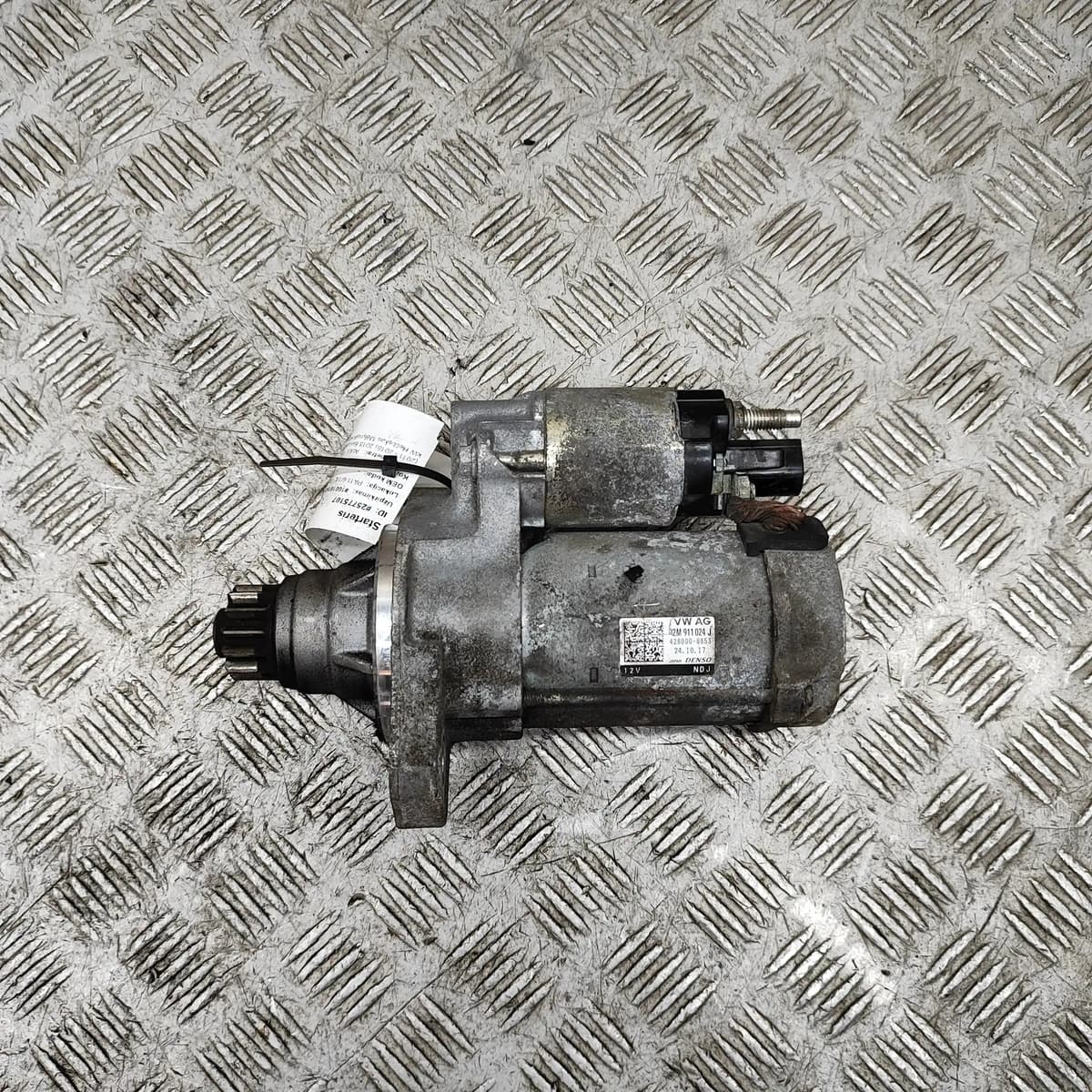 AUDI A1 Sportback 8X Starter Motor 02M911024J 1.4 Petrol 92kw 2018 25775107