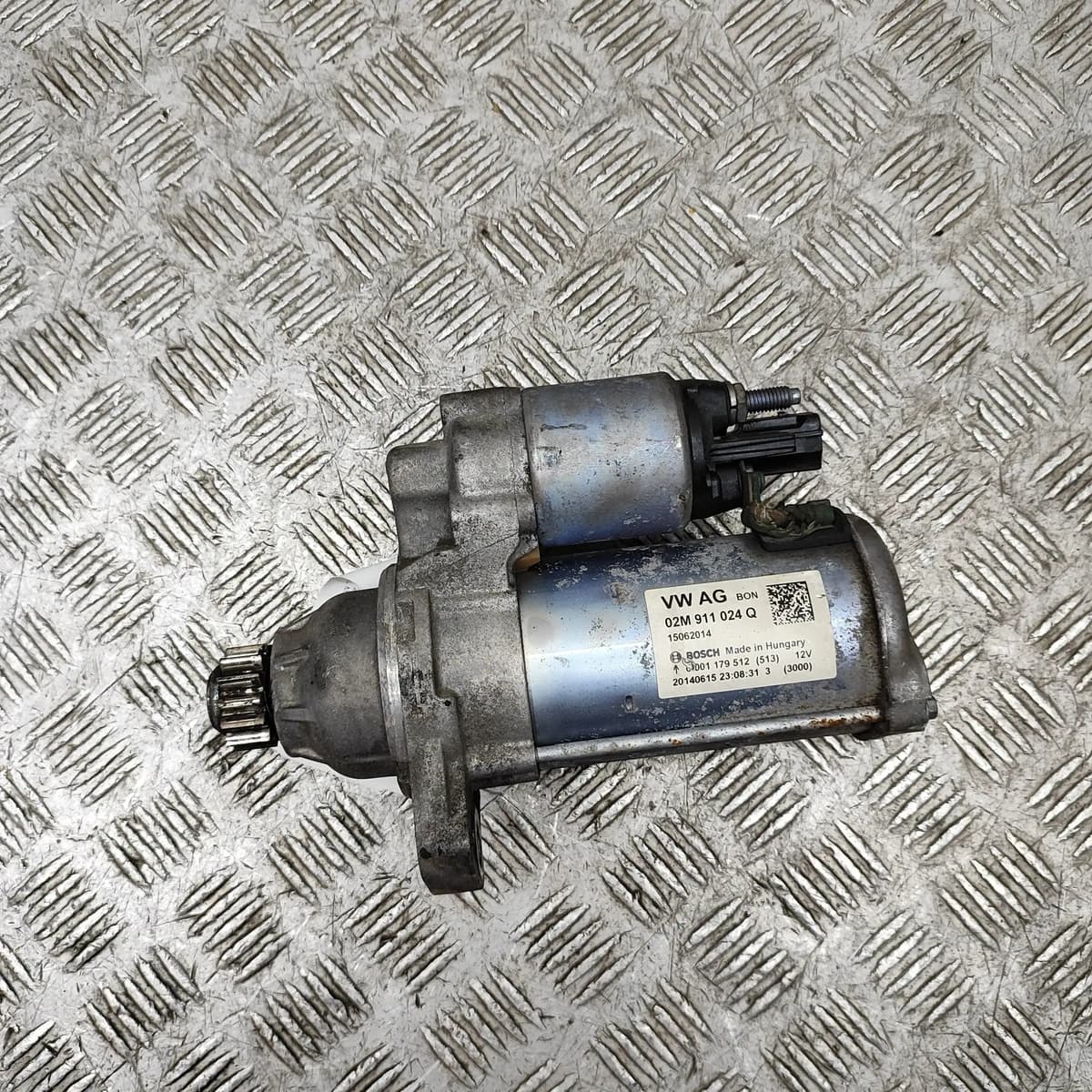 VOLKSWAGEN GOLF MK7 Starter Motor 02M911024Q 2.0 Petrol 221kw 2015 25830836