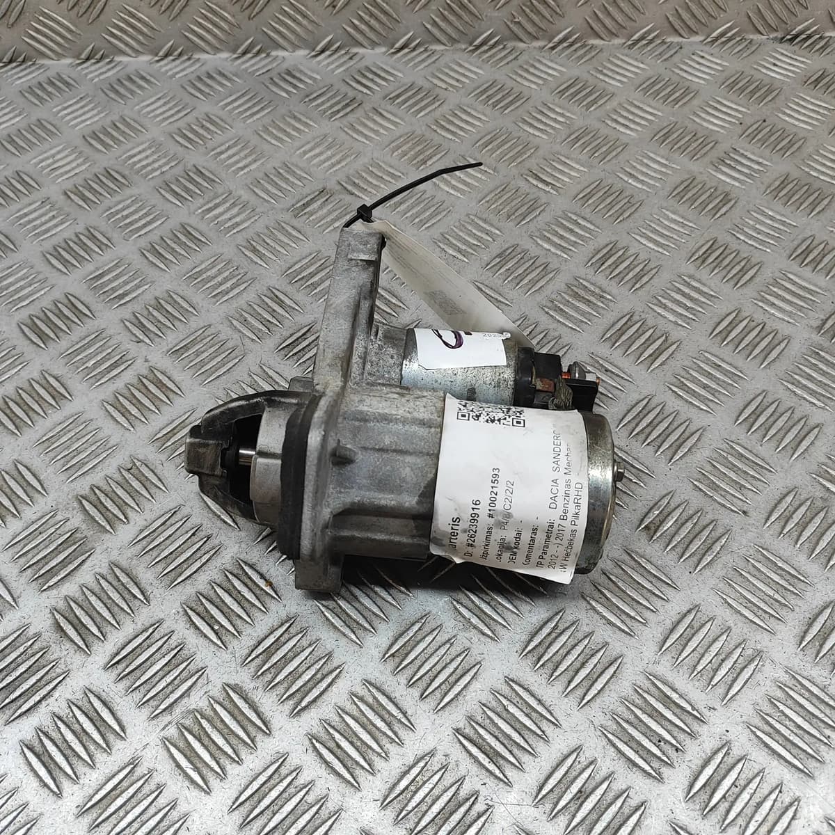 DACIA SANDERO MK2 Starter Motor 233000557R 0.9 Petrol 66kw 2017 26239916
