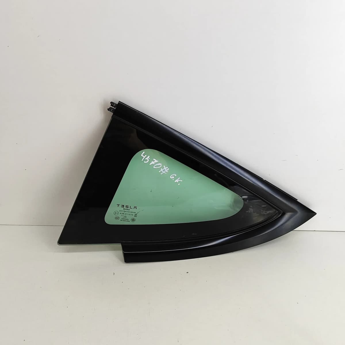 TESLA MODEL 3 Rear Left Quarter Window AS2 1514978-00-D 2022 26265184
