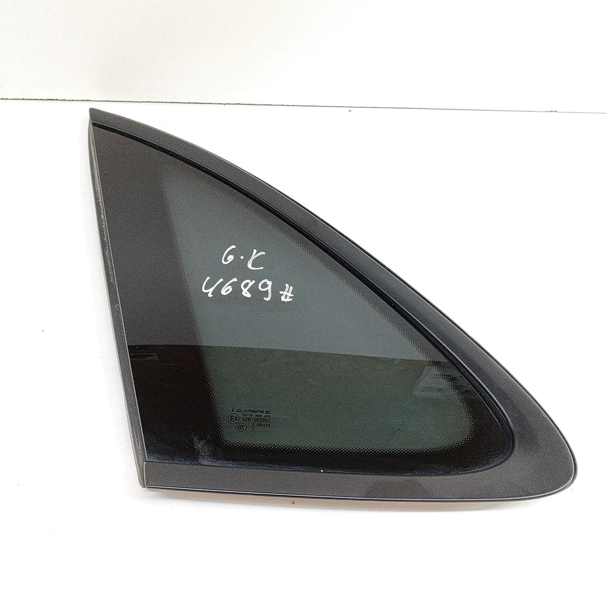 PORSCHE MACAN 95B Rear Left Quarter Window 95B845297EH AS3 2015 27396624