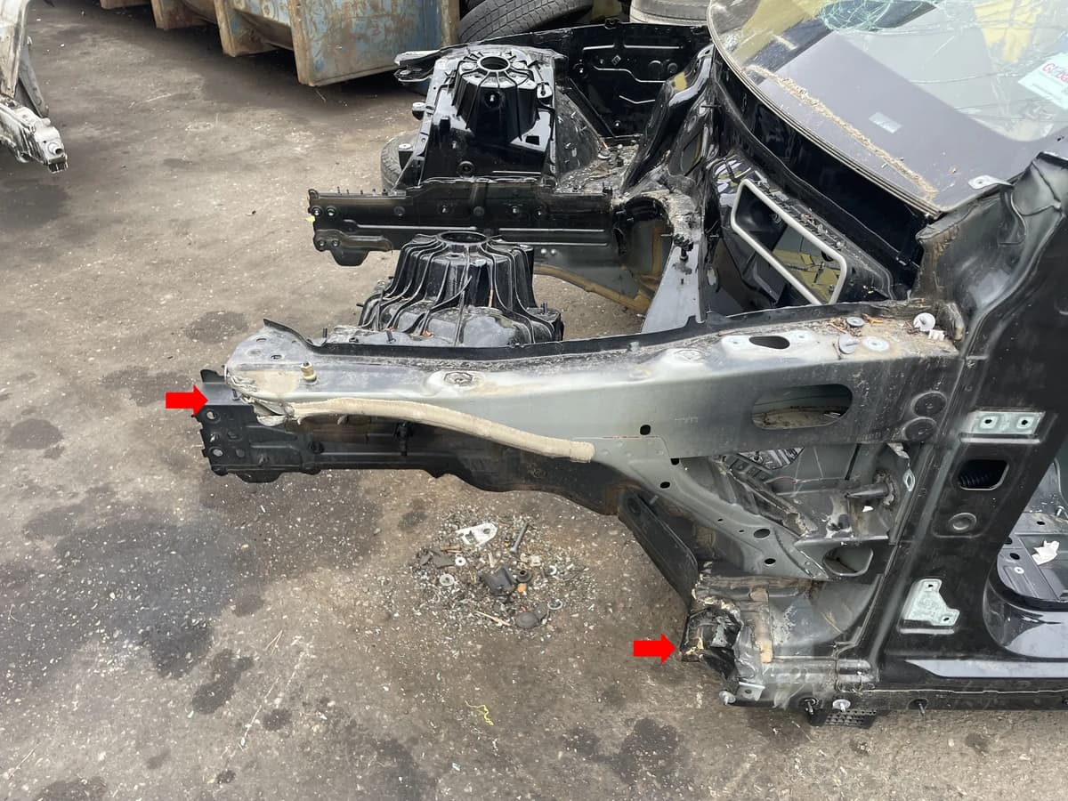 MERCEDES-BENZ EQC 2022 Front Left Quarter Panel