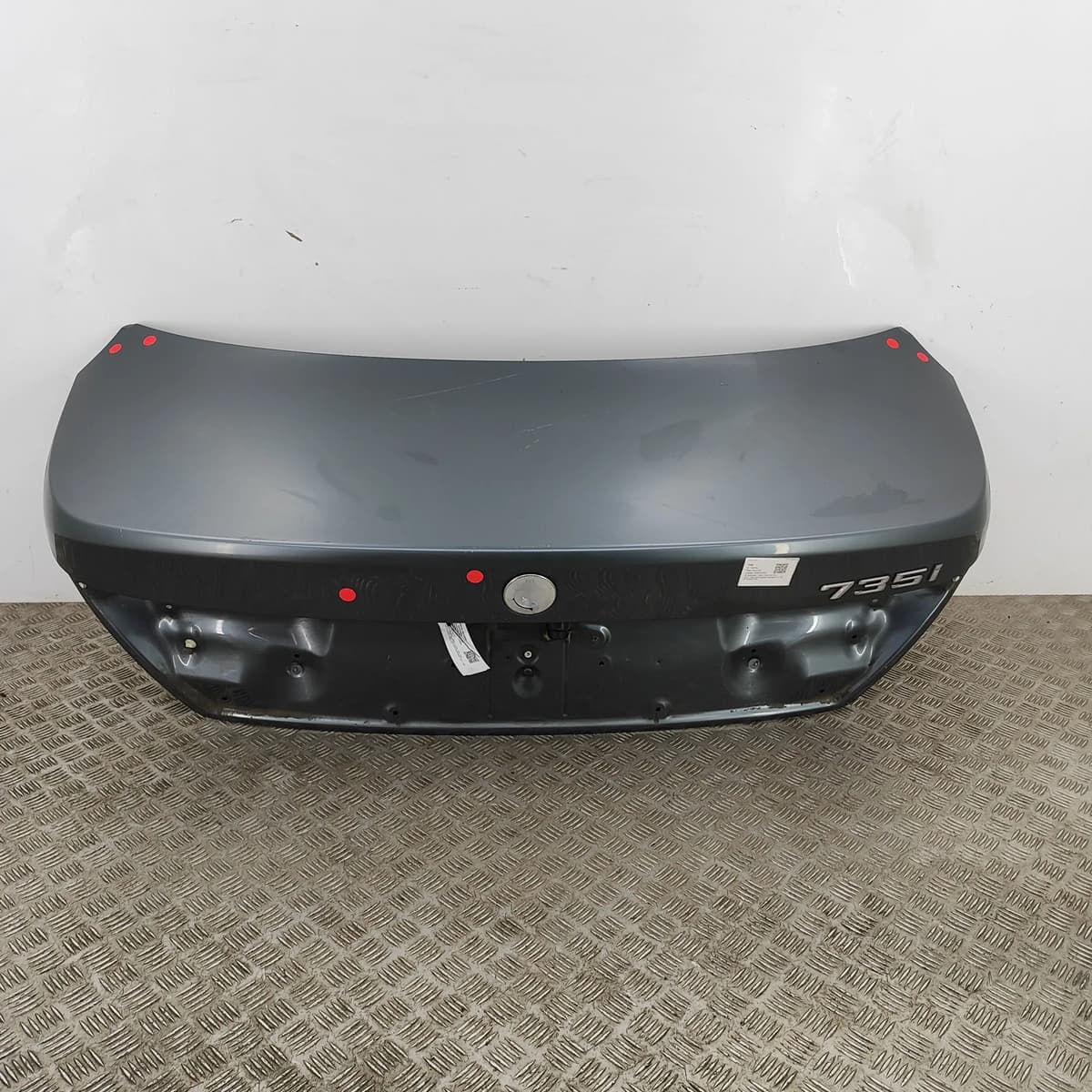 BMW 7 E65 Heckklappe Kofferraumdeckel 7049252 3.6 Benzin 200kw 2003 27450029