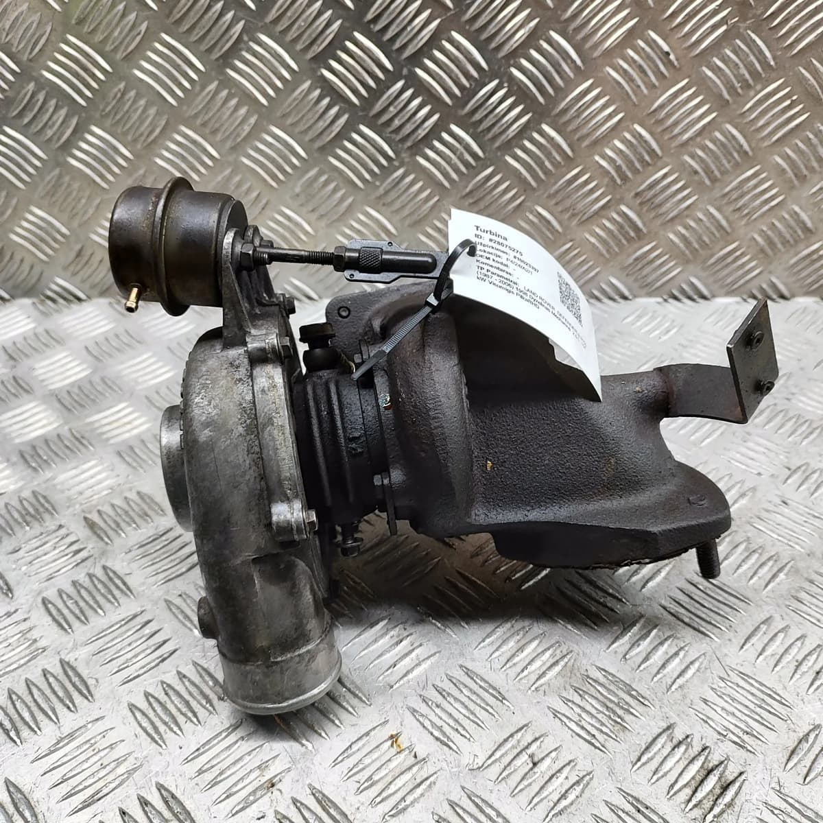 LAND ROVER DEFENDER L315 Turbocharger PMF100460 2.5 Diesel 101kw 1998 28075275