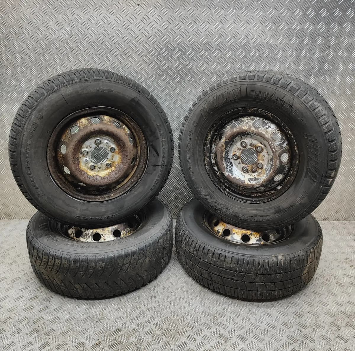 PEUGEOT BOXER MK2 Furgon Wheel Set W/ Tire 1610620180 2.0D 96kw 2018 28096576