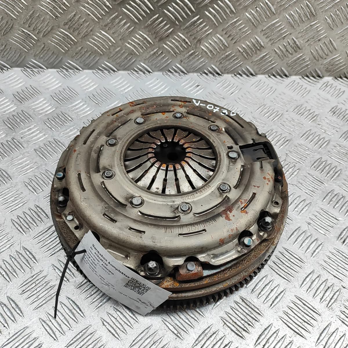 BMW 1 F20 Flywheel Clutch Kit 7595577 8600687 1.6 Petrol 100kw 2011 28246199
