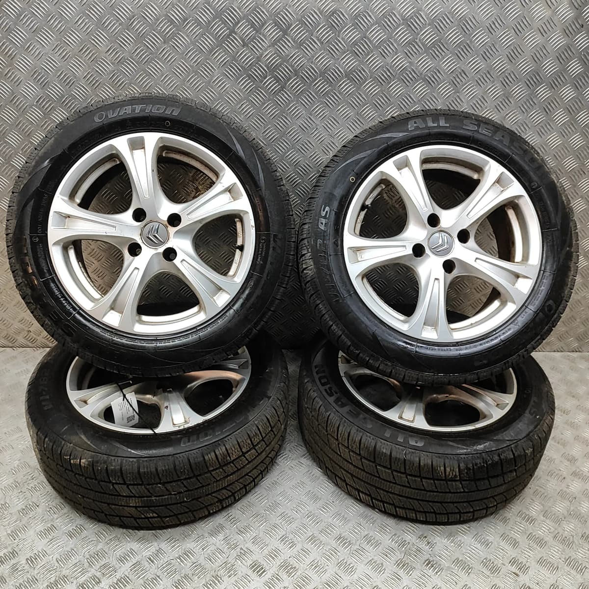 CITROEN C3 FC Alloy Wheel Set 16X7J ET25 215/55 R16 PCD108 2005