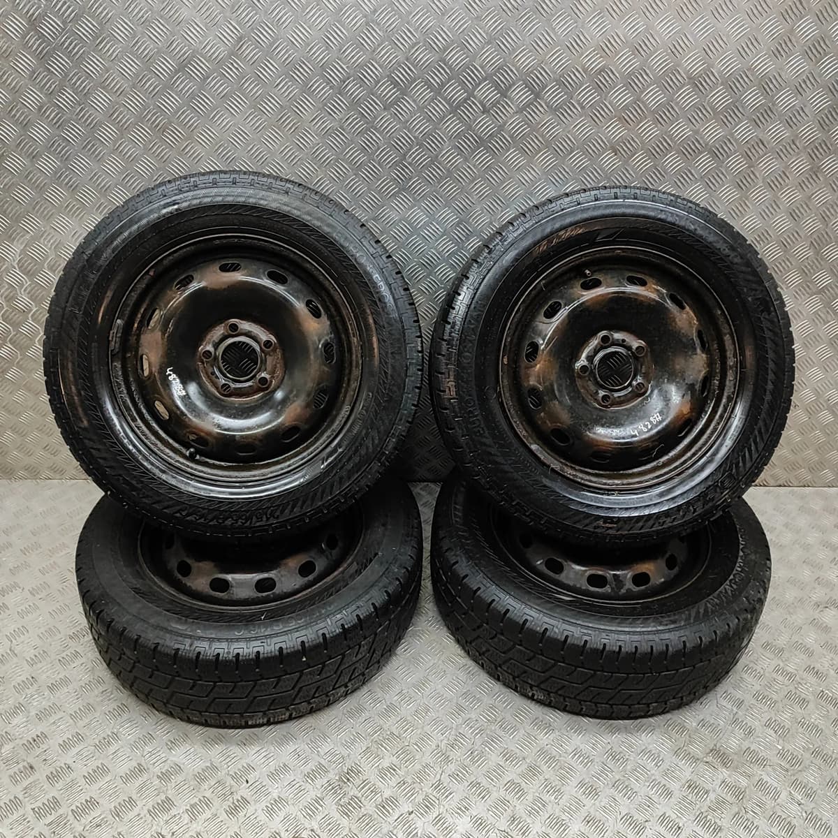 OPEL VAUXHALL VIVARO B Steel Wheel Set 215/65 R16C 6Jx16H2 ET50 93866151 2016