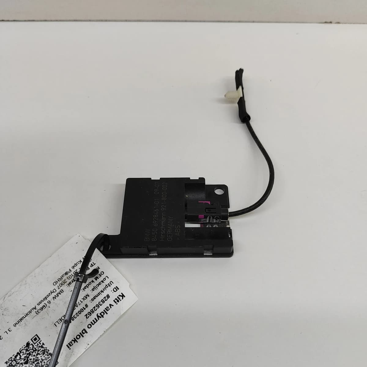 BMW 6 E63 Bluetooth Antenna 6928461 3.0 Diesel 210kw 2007 28362862