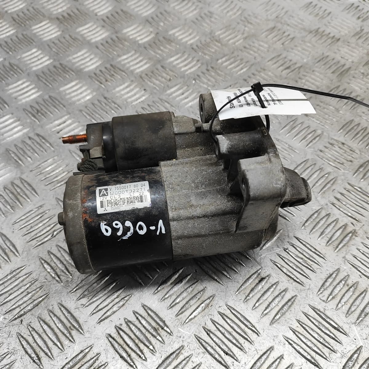 CITROEN C3 SC Starter Motor V755001780 1.6 Petrol 88kw 2012 28445959