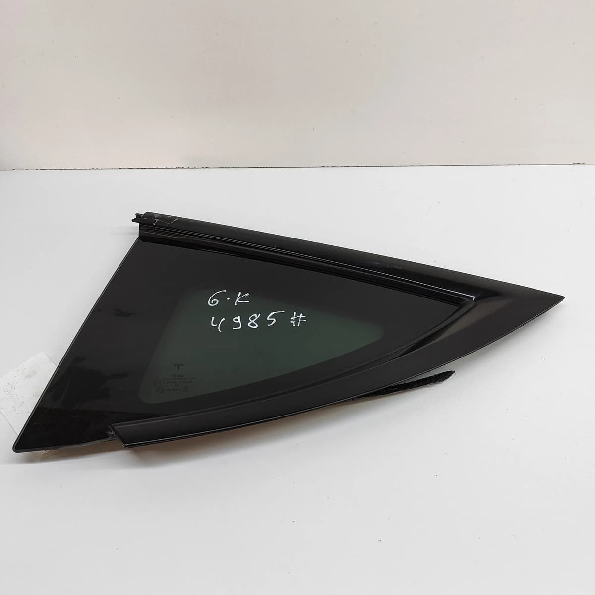 TESLA MODEL Y Rear Left Quarter Window 1600808-00-C 2023 28825383
