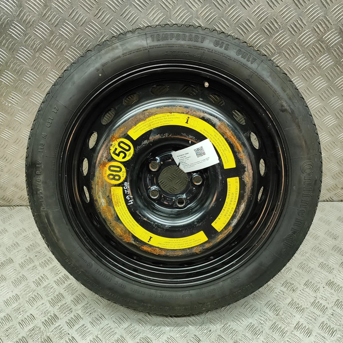 MERCEDES-BENZ S Coupe C216 Spare Wheel Space Saver 2214000202 2009 28832889