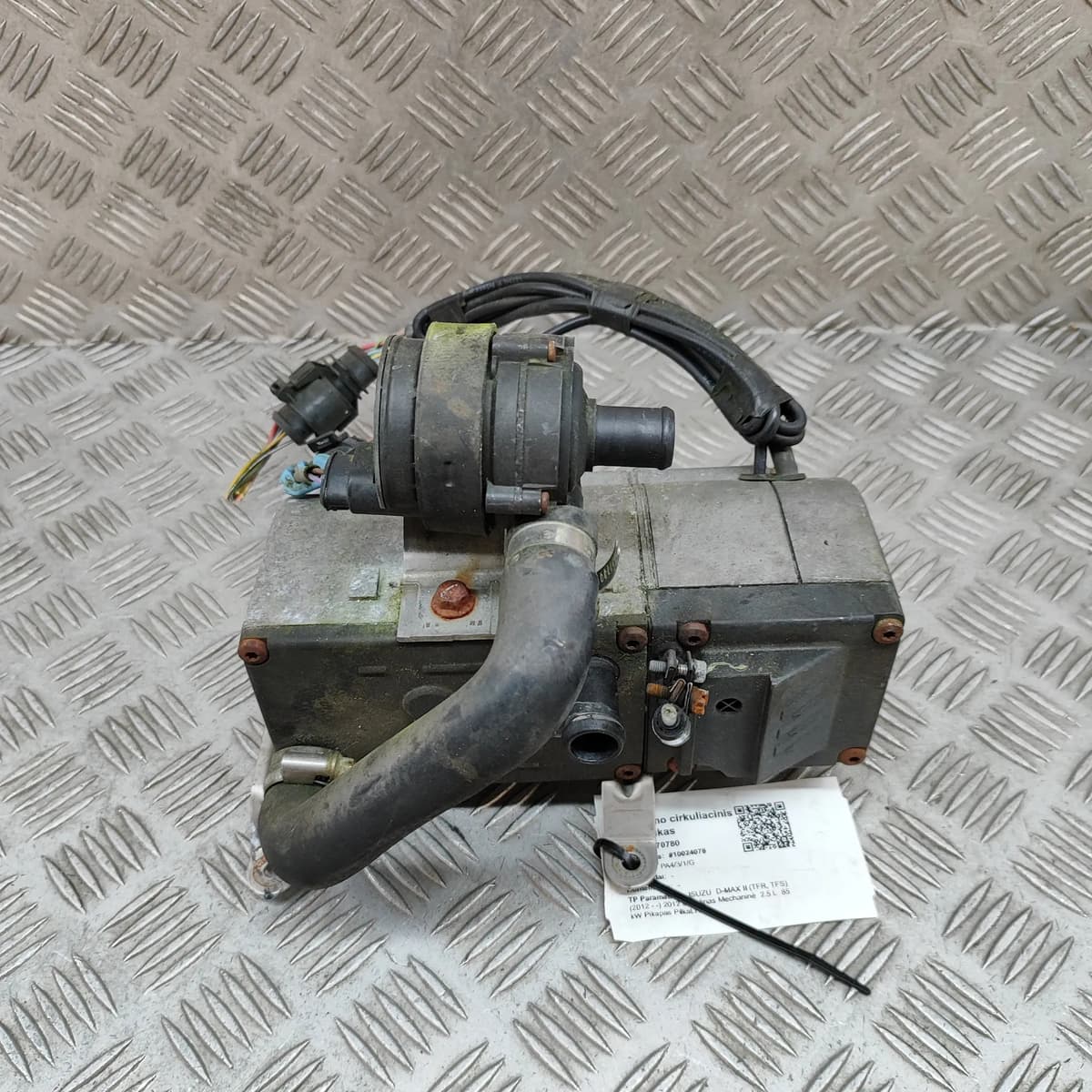 ISUZU D-MAX MK2 Webasto Auxiliary Heater 331150AJ 2.5D 85kW 2012 28970780