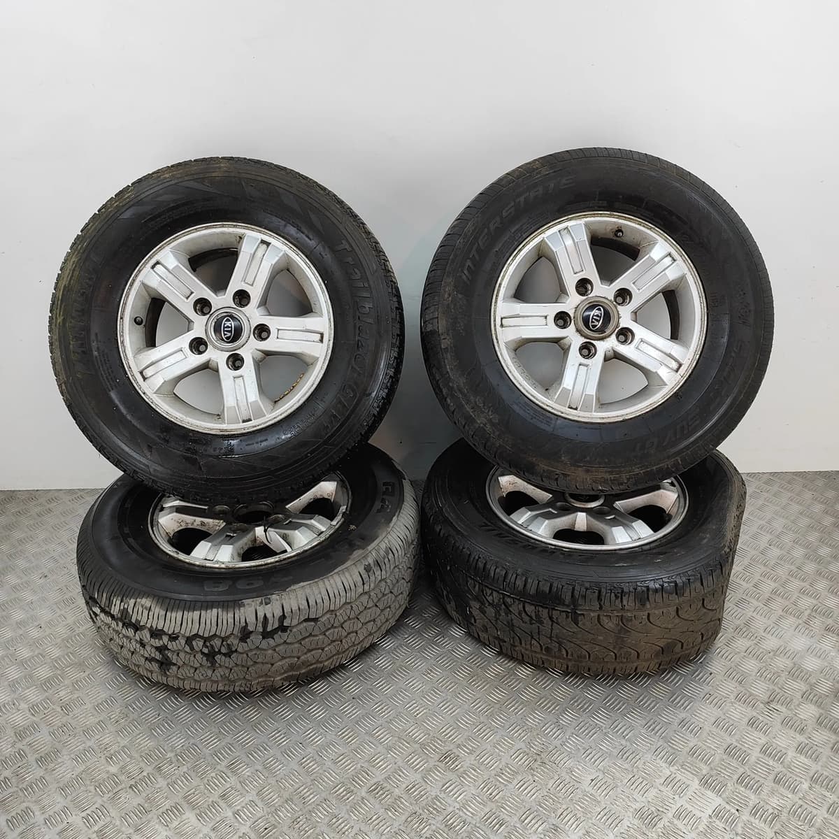 KIA SORENTO MK1 JC Alloy Wheel Set 52910-3E580 2.5 Diesel 103kw 2003 29438614
