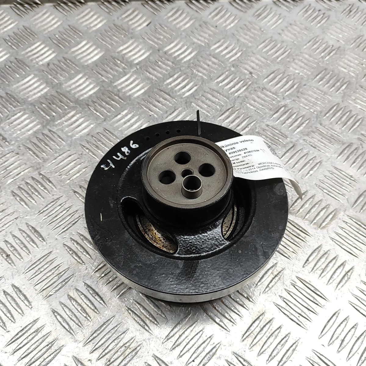 MERCEDES-BENZ SLK R172 Crankshaft Pulley A6510351712 2.1D 150kW 2014 29530528