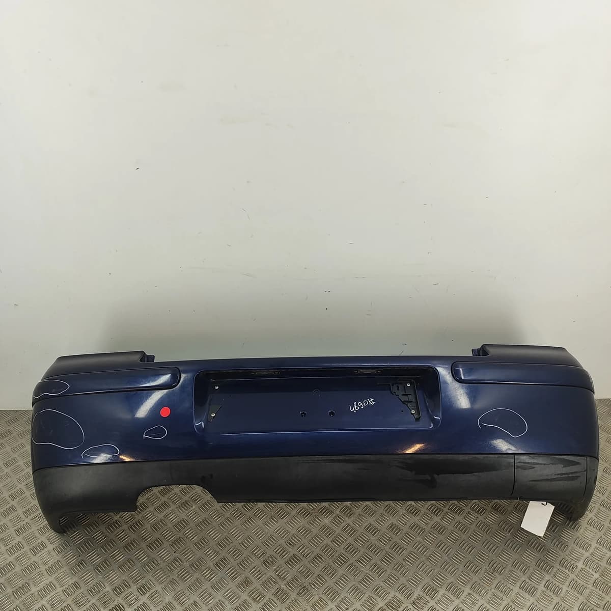 VW GOLF Mk3 Cabriolet 1E7 Rear Bumper 1E0807421 2.0 Petrol 85kw 2001 29772844