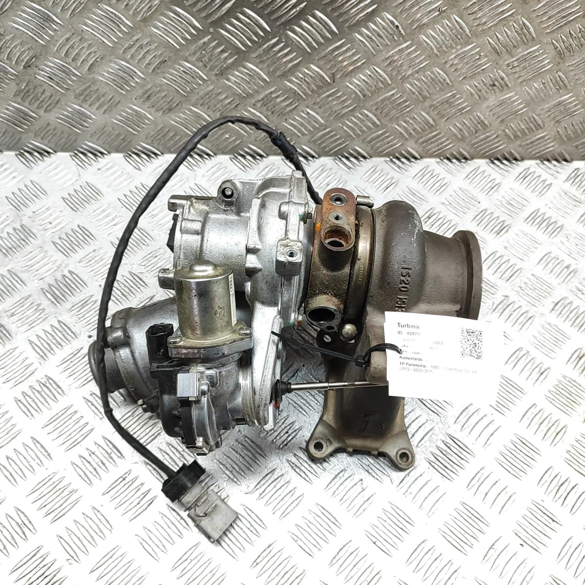 AUDI A3 Sportback 8V Turbocharger 22082-04 2.0 Petrol 140kw 2017 29791324